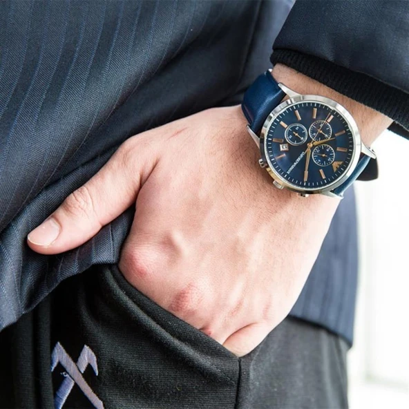 Emporio Armani AR11216 Erkek Kol Saati - Resim 5