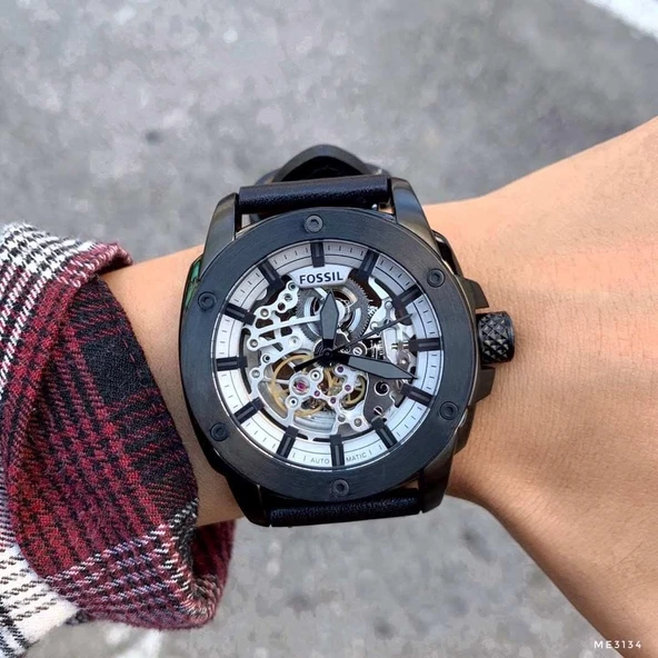 Fossil ME3134 Otomatik Erkek Kol Saati - Resim 3