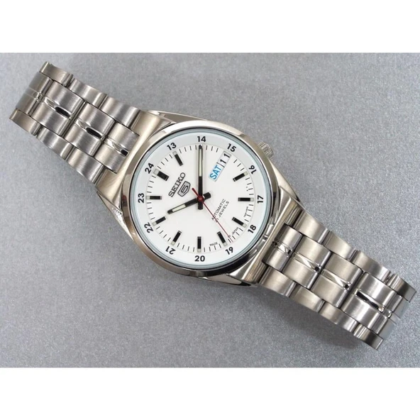Seiko 5 Japan Otomatik SNK559J1 Erkek Kol Saati - Resim 4