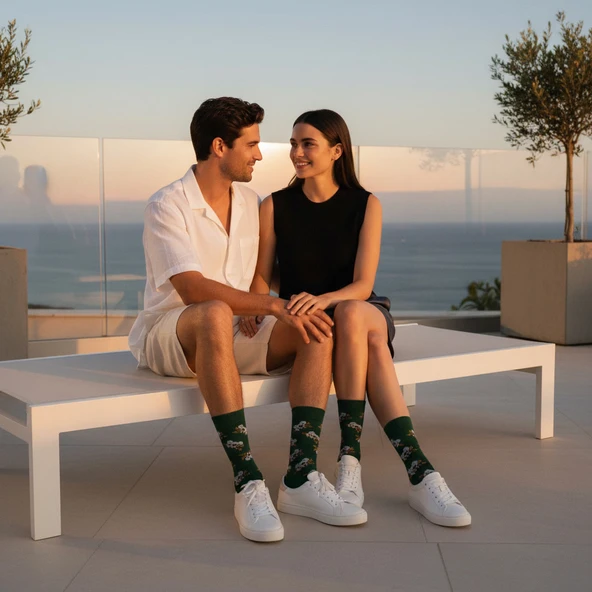 Koala Socks – Desenli Unisex Soket Çorap - Resim 6