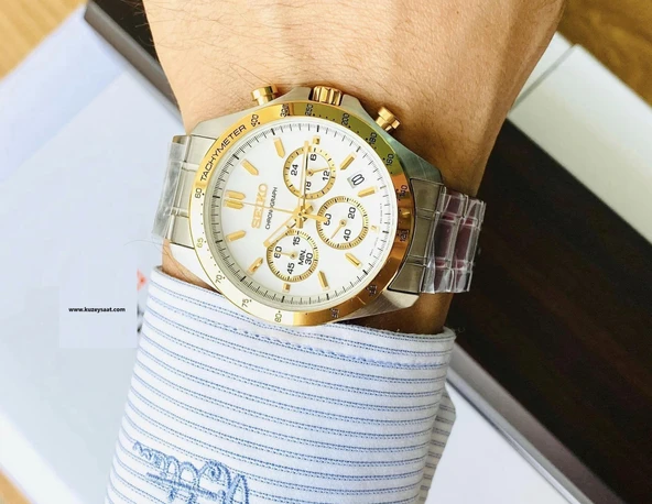 Seiko Chronograph SBTR024 Erkek Kol Saati - Resim 4