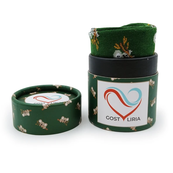 Koala Socks – Desenli Unisex Soket Çorap - Resim 2