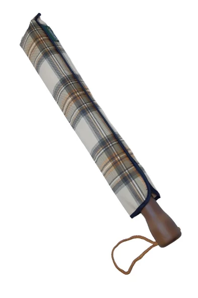 Snotline-April Bayan Şemsiye Otomatik Açılır 10Telli Kapalı Boyut 40 Cm 95 Cm Çap Vizon Ekose