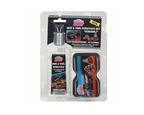 Autokit Deri Vinil Koruyucu Set ürün görseli