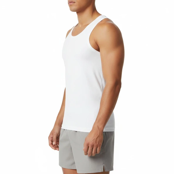 Gost Liria-  Erkek Bambu Atlet  3 Lü Paket - Resim 5