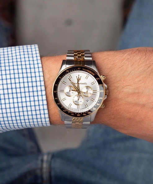 Maserati R8873640024 Erkek Kol Saati - Resim 5