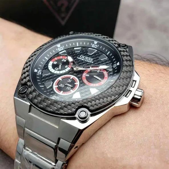 Guess GUW1305G1 Erkek Kol Saati - Resim 5