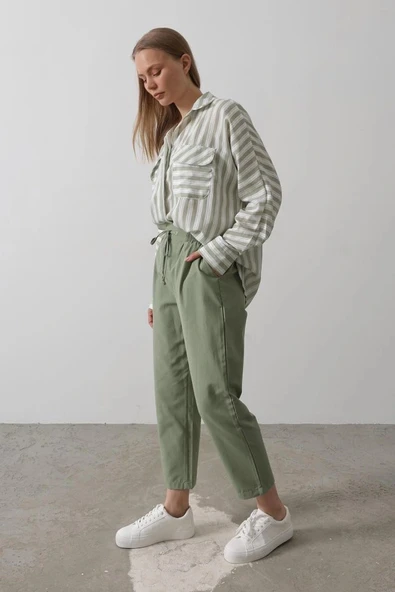 Pantolon  Haki - Resim 2