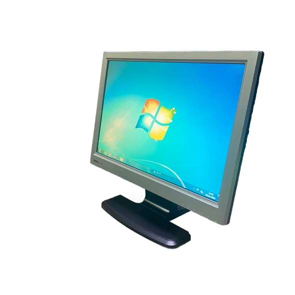 BENQ T71W 17 İNÇ WİDESCREEN GRİ-SİYAH 2 EL LCD MONİTÖR - Resim 2