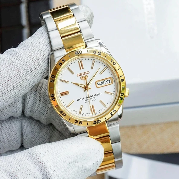 Seiko 5 Japan Otomatik SNKE04J1 Erkek Kol Saati - Resim 3