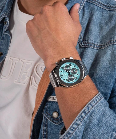 Guess GUGW0489G3 Erkek Kol Saati - Resim 7