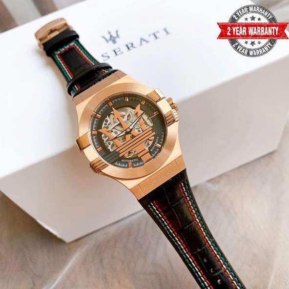 Maserati Potenza Otomatik R8821108026 Erkek Kol Saati - Resim 2