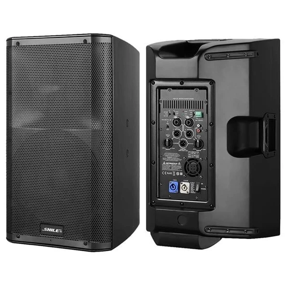 Shile K12S 12" 2000 Watt 2 Yollu Profesyonel Aktif Kabin Hoparlör ürün görseli
