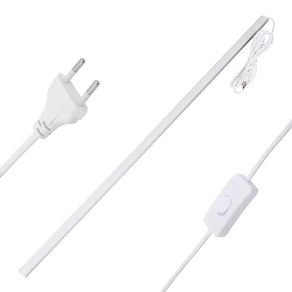 PowerMaster PM-28748 DC5V-14W 68 Led 70cm 6500K Alüminyum Kasa Seyyar USB Çubuk Led ürün görseli
