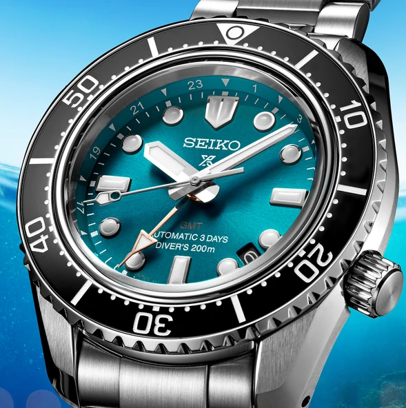 Seiko SPB475 Prospex 1968 Heritage Divers GMT U.S Limited Edition Erkek Kol Saati - Resim 2