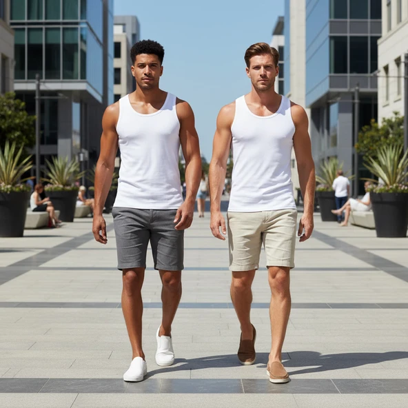 Gost Liria-  Erkek Bambu Atlet  3 Lü Paket - Resim 10