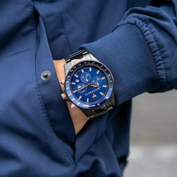 Maserati R8873640001 Erkek Kol Saati - Resim 5