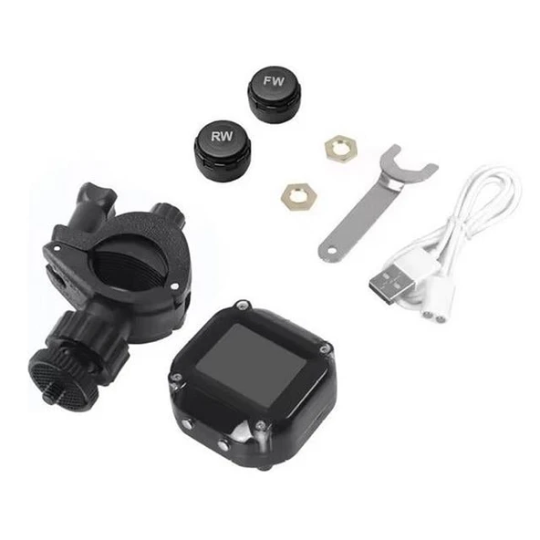 PowerMaster PM-28656 Motosiklet Kablosuz Lastik Basınç ve Sıcaklık İzleme Sistemi (TPMS) - Resim 4