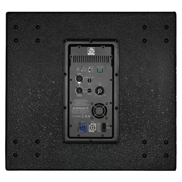 Shile KW181S 18" 2200 Watt Profesyonel Aktif Kabin Subwoofer Subbass - Resim 3