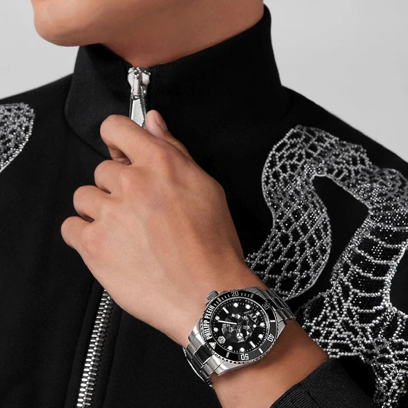 Philipp Plein PWOAA0522 Erkek Kol Saati - Resim 5