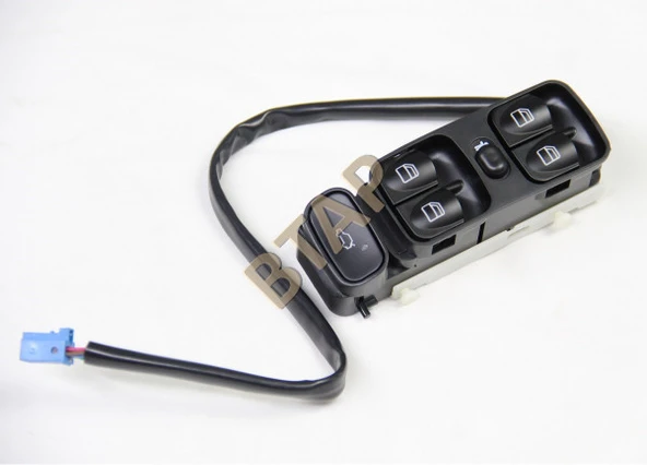 BTAP MERCEDES CAM DÜĞMESİ W203 ÖN SOL 2038200110 ürün görseli 1