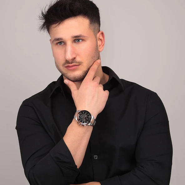 Maserati Chrono Sfida R8873640009 Erkek Kol Saati - Resim 6