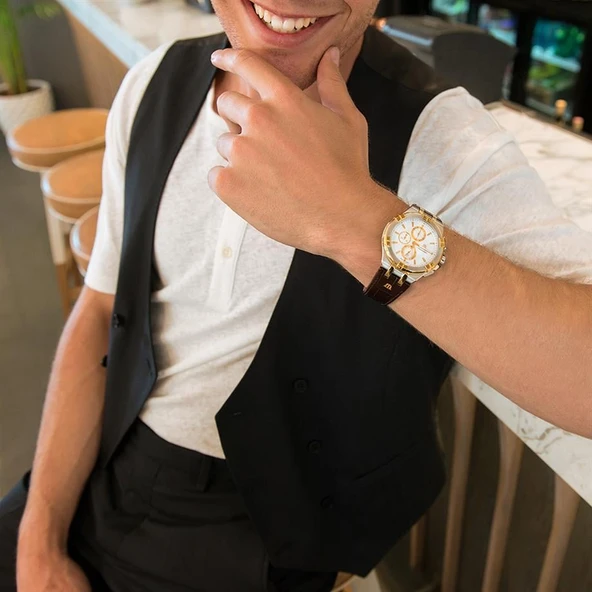 Maurice Lacroix Aikon ML-AI1018PVY11132-1 Erkek Kol Saati - Resim 2