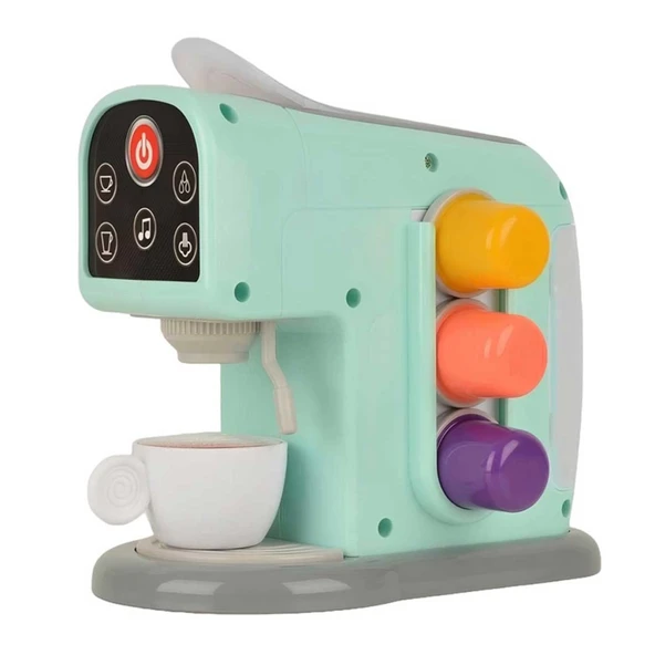 Dokunmatik Ekranlı ve Sesli Oyuncak Kahve Makinesi ürün görseli 1