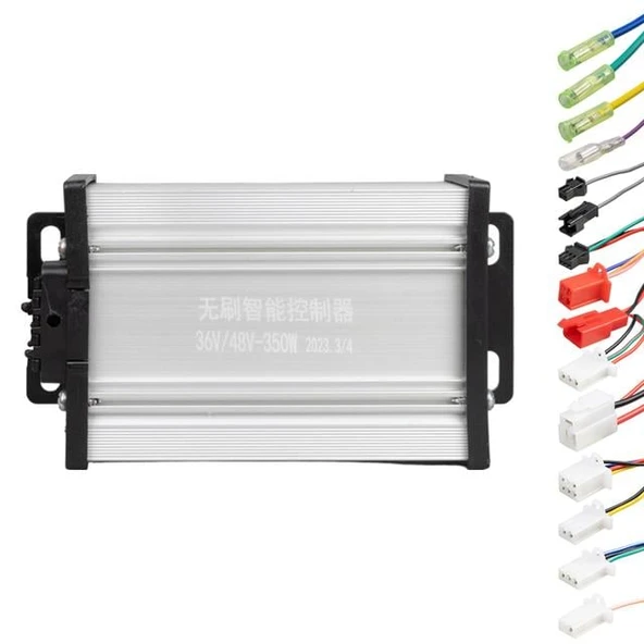 Powermaster SD-21464 36V-48V 350 Watt Elektrikli Bisiklet ve Scooter Beyni Akıllı Güç Kontrol Beyin Ünitesi ürün görseli