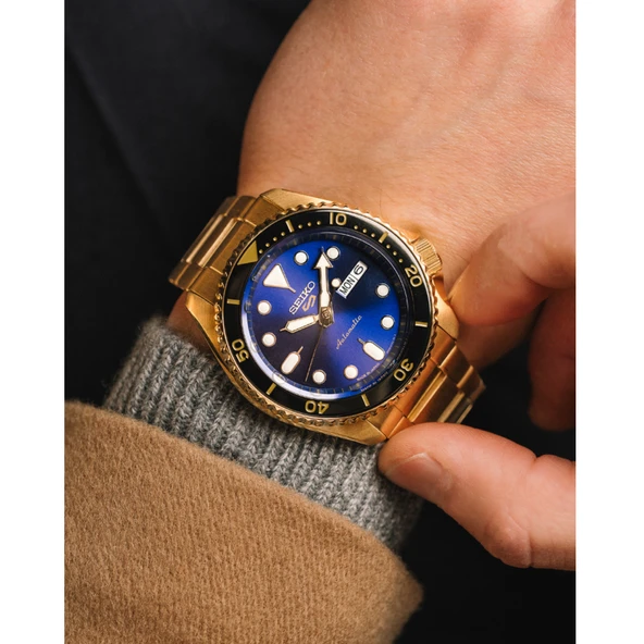 Seiko 5 Sports U.S. Special Creation SRPK20 Otomatik Erkek Kol Saati - Resim 4