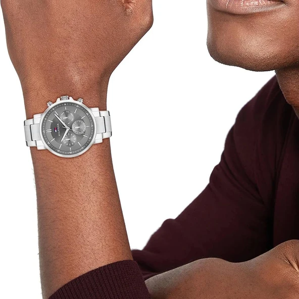 Tommy Hilfiger TH1710604 Erkek Kol Saati - Resim 4