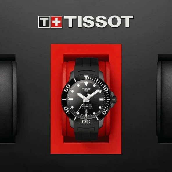 Tissot Seastar 1000 Powermatic 80 T1204073705100 Erkek Kol Saati T120.407.37.051.00 - Resim 5