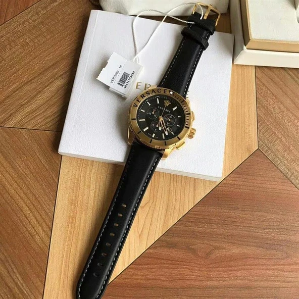 Versace VRSCVERG00318 Erkek Kol Saati - Resim 4