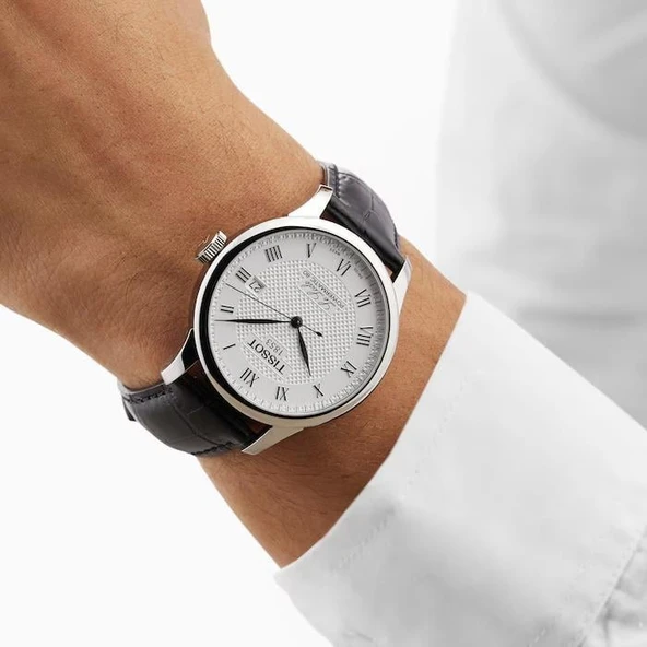 Tissot Le Locle Powermatic 80 T0064071603300 Erkek Kol Saati T006.407.16.033.00 - Resim 6