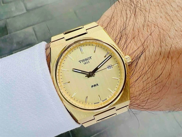 Tissot Prx T137.410.33.021.00 Erkek Kol Saati - Resim 6