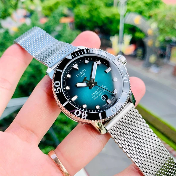 Tissot Seastar 1000 Powermatic 80 T1204071109100 Erkek Kol Saati T120.407.11.091.00 - Resim 6