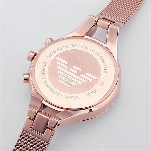 Emporio Armani AR7391 Bayan Kol Saati - Resim 4