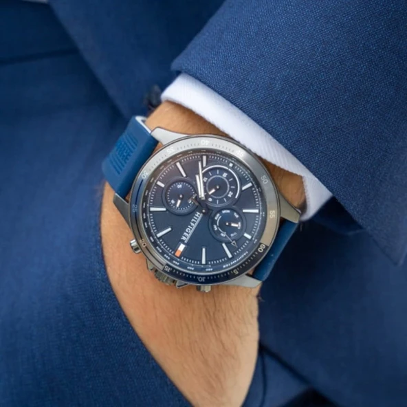 Tommy Hilfiger TH1791721 Erkek Kol Saati - Resim 4