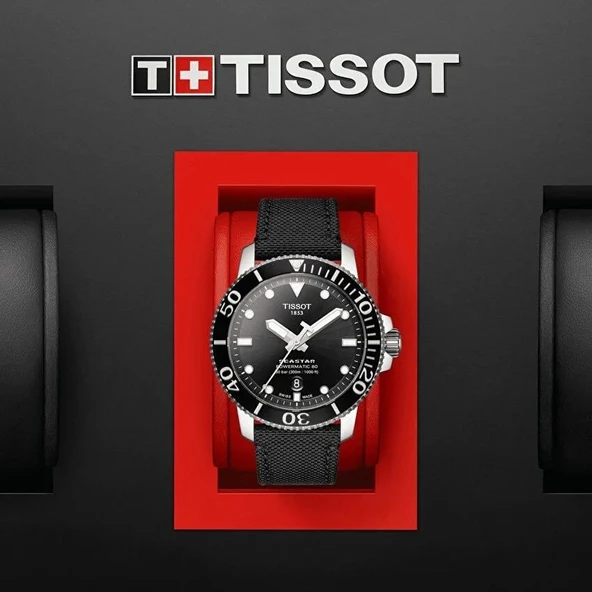 Tissot Seastar 1000 Powermatic 80 T1204071705100 Erkek Kol Saati T120.407.17.051.00 - Resim 3