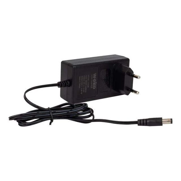 Weko 14.4 Volt - 1 Amper 5.5*2.5 Uçlu Plastik Işıklı Kasa Priz Tip Adaptör - Resim 3