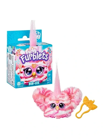 Furby Furblets Bub Lee Mini Friend, 45+ Ses ve Müzik, 6 Yaş ve Üstü Için Elektronik Peluş ürün görseli