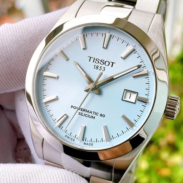 Tissot Gentleman Powermatic 80 T1274071135100 Erkek Kol Saati T127.407.11.351.00 - Resim 3