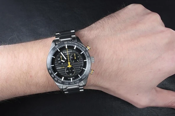 Tissot Prs 516 Cronograph T100.417.11.051.00 Erkek Kol Saati - Resim 5