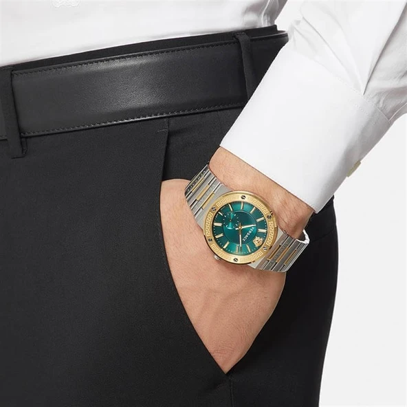 Versace VRSCVEVI00420 Erkek Kol Saati - Resim 3