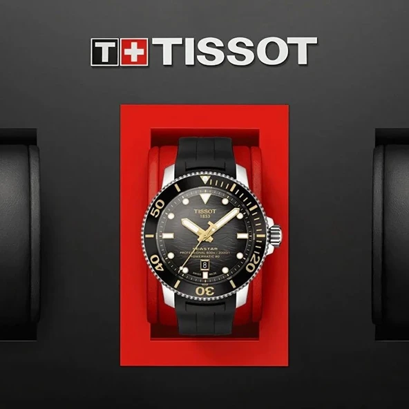Tissot Seastar 2000 Professional Powermatic 80 T1206071744101 Erkek Kol Saati T120.607.17.441.01 - Resim 4