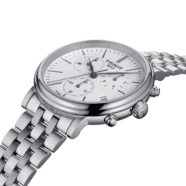 Tissot Carson Premium Chronograph T1224171101100 Erkek Kol Saati T122.417.11.011.00 - Resim 3