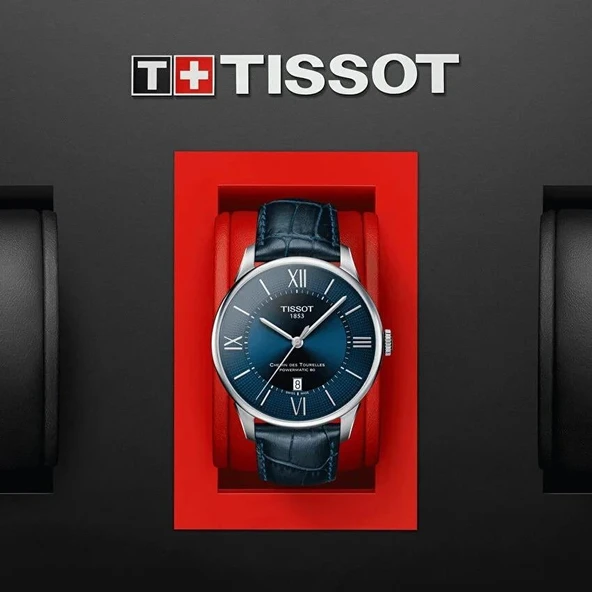 Tissot Chemin Des Tourelles Powermatic 80 T0994071604800 Erkek Kol Saati T099.407.16.048.00 - Resim 5