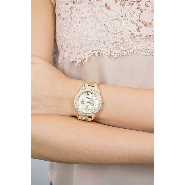 Fossil FES3203 Kadın Kol Saati - Resim 4