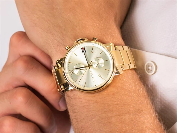 Tommy Hilfiger TH1710415 Erkek Kol Saati - Resim 5