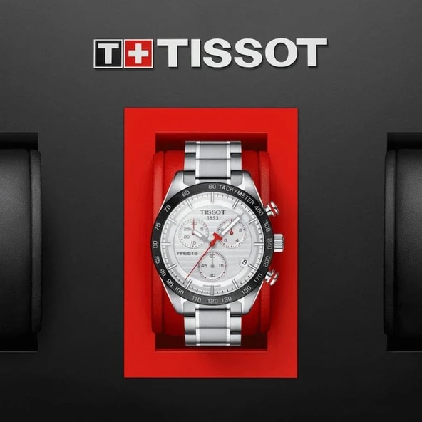 Tissot Prs 516 Cronograph T1004171103100 Erkek Kol Saati T100.417.11.031.00 - Resim 3